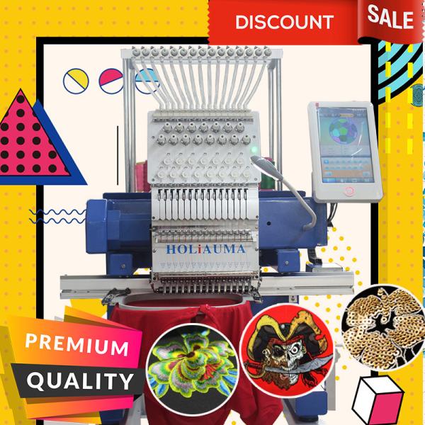 Cheaper than barudan embroidery machine HO1501N 450*650mm single head cap t