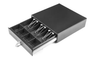 China Black / White Retail Cash Drawer Undermount Cash Drawer For POS Machine / ECR wholesale