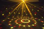 Sound Crystal Led Magic Ball Light , Olympic Circles Multi Colored Christmas