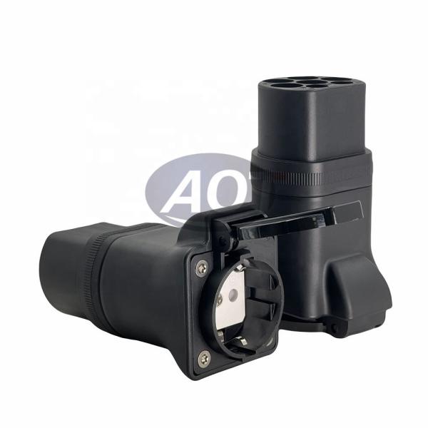3.5 Kw / 7Kw Flexibility and AOTAI EV Adapter Type 2 to Schuko Adapter Type2 Male Charging Connector