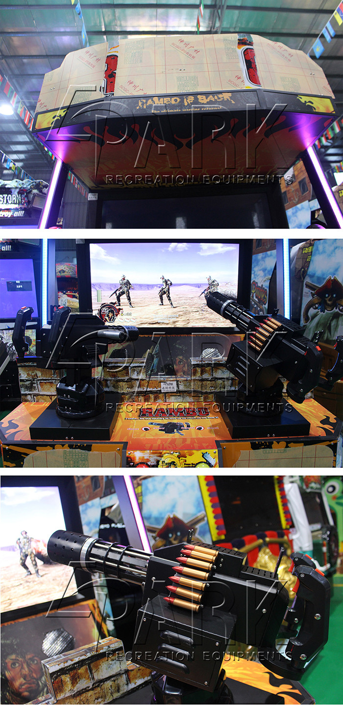 Luxury Coin Operated Video Shooting Arcade Machines Size L1420 * W1810 * H2300