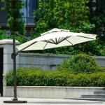 Outdoor Marble Base Cafe Sunade Umbrellas Pergola Gazebo Cover Parasols with