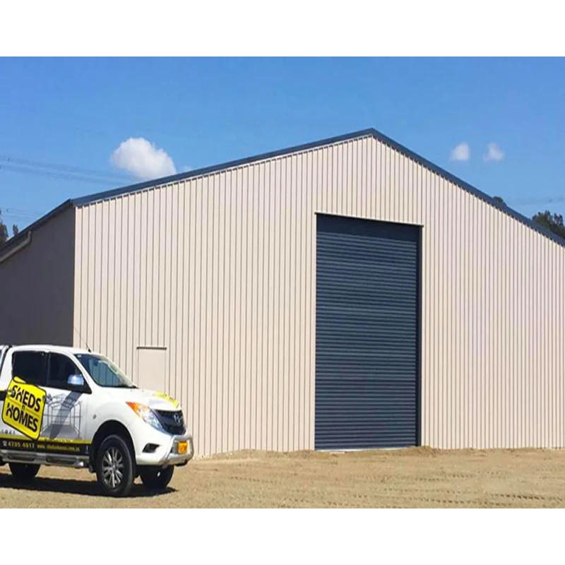 Prefab Steel Structure with Fast Installation Hot-dip Galvanization and Wind Resistance
