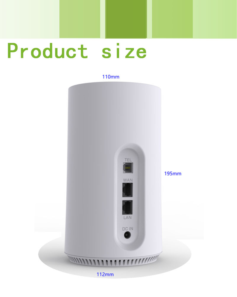1800Mbps Tri Band 5G Wifi6 Router 12V DC Power Supply 5G Wireless Router