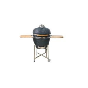 China wood fireplace outdoor kitchen CSA Grey 24 Inch Kamado Grill wholesale