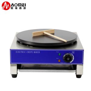 China Commercial Snack Machine TGC-1 Double Head Crepe Pancake Maker with 2800Pa Pressure wholesale