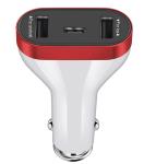 3.1A 3 Ports USB Car Charger Adapter Type C 30W Eco Friendly
