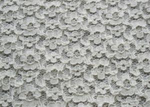 China Shrink-Resistant Cotton Nylon Lace Fabric Comfortable 150cm Width CY-LW0148 wholesale