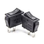 KCD3 Single Pole Black 2 Position On Off Rocker Switch
