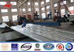 11kv 12m 3mm thickness Steel Utility Pole for overheadline project