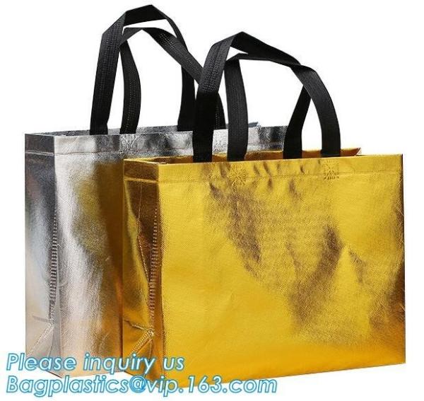 New Design Custom Sublimation Printing Rpet Non Woven Bags, Eco Shopping Pp