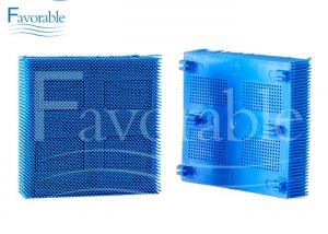 China Blue Nylon Bristles Blocks Square Foot For GT3250 96386003 101*101*26mm wholesale