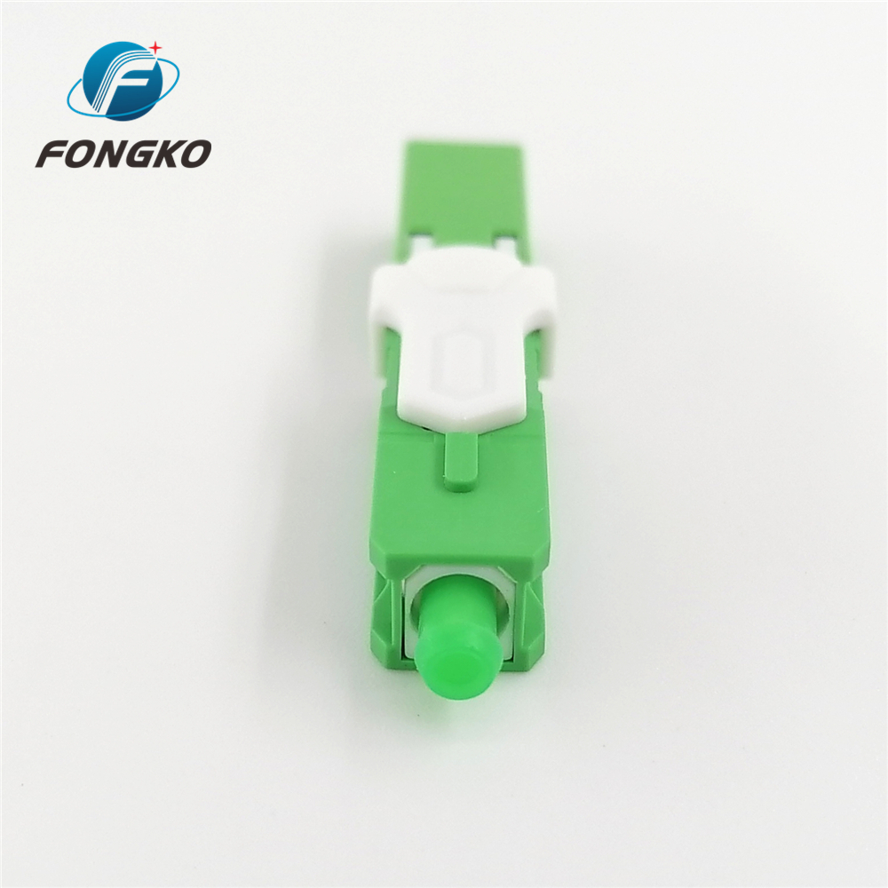 Standard Green Field Fiber Optic Fast Connector SC/APC FKSA022