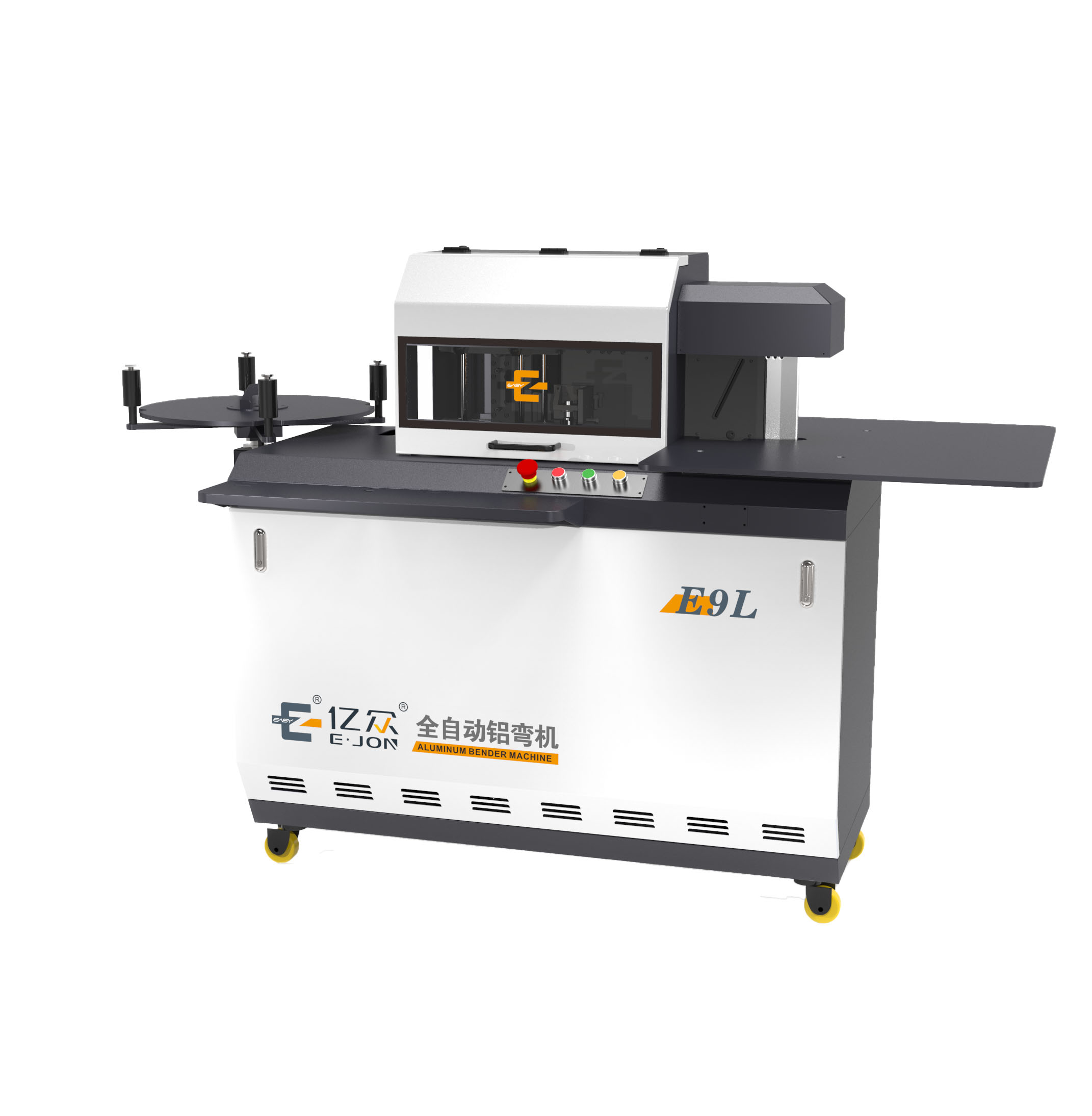 2022 Ejon E9L Aluminum Road Sign Flanging Neon LED Automatic 3D Letters Making Acrylic Bending Machine
