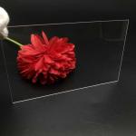 Aluminosilicate glass sheet for TV LCD display screen protector panel tempered