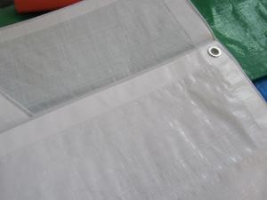 China hdpe tarpaulin size 30' X 30' with aluminium eyelets on sale