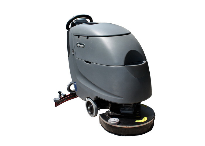 Commercial Compact Floor Scrubber Cleaning Machine Electric Wired Heavy Duty