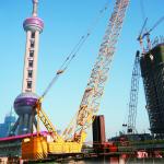 75 Ton XGC75 Lattice Boom Crawler Crane Heavy Duty Max. Lifting Height 62.1m