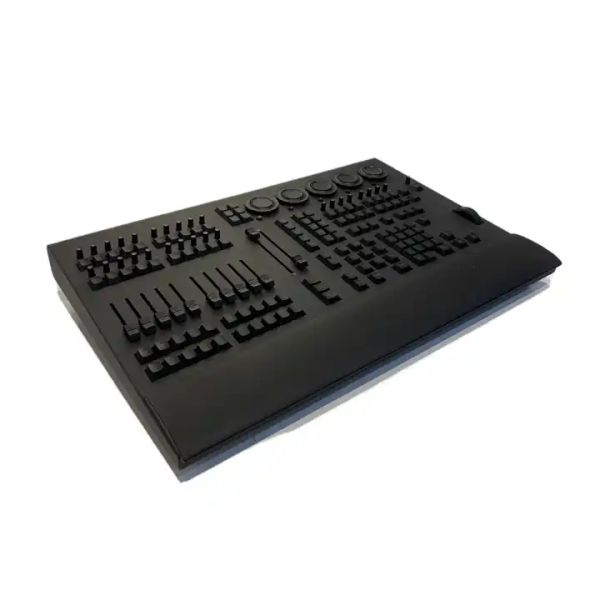 DMX512 Light Controller Motorized Faders OnPC Command Wing Controller With RGB Backlit Encoder