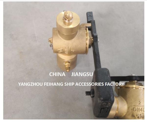 Marine Bronze Self-Closing Gate Valve Head for Sounding Pipe FH-DN40 CB/T3778
