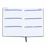 Classic Bound Daily Weekly Planner Golden Stamping Logo 100gsm Premium Paper
