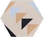 Geometric Figure Design Hexagon Ceramic Tiles Modern Style 200 X 230 MM