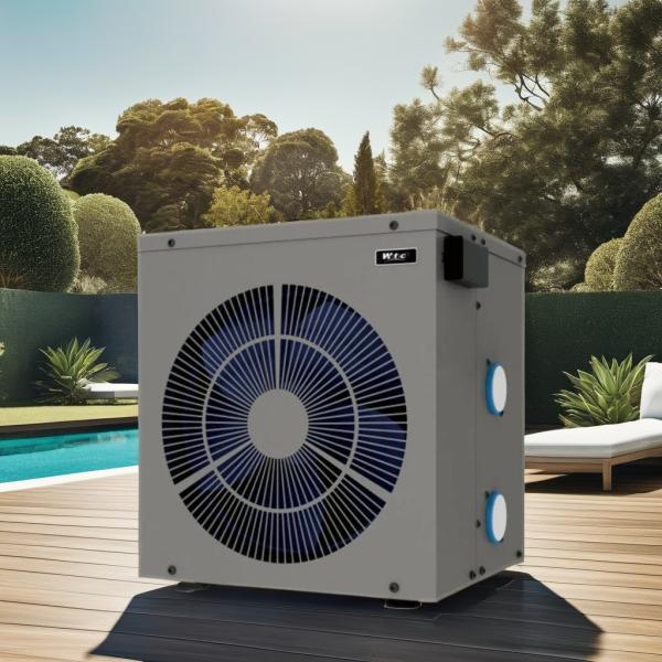 56dB A Sound Level 3KW 50Hz R32 Mini Swimming Pool Heat Pump Inverter Water