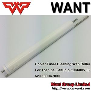 China Toshiba E520 E600 E700 E6000 E7000 Fuser cleaning web roller 6LA023055000 6LA27923000 cleaning web roller wholesale