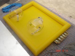 China Inflatable Water Pool For Water Ball , Inflatable Water Pond With Durable PVC Tarpaulin wholesale