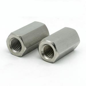 China UNC UNF DIN1479 SUS304 A2-70 Coupling Hexagonal M8 Stainless Steel Nuts wholesale