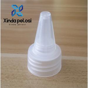 China Twist Long Nozzle Screw Plastic Spout Caps Squeeze Bottle Cap Tips on sale