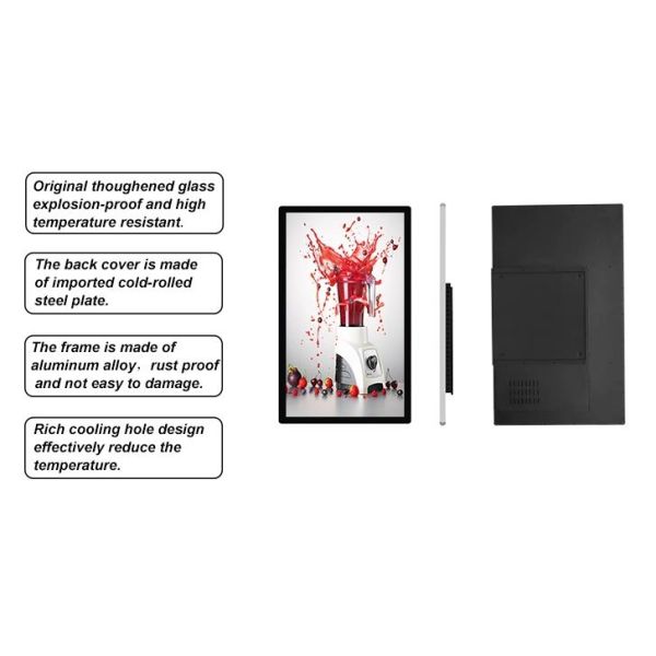 Android RK3288 32" 1920x1080 500cd/m2 LCD Digital Signage