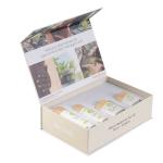 ISO9001 ROHS Cosmetic Gift Box Packaging 350g Art Paper Recycled
