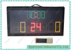 China Indoor Portable Basketball Scoreboards with Shot Clock and Time Display wholesale