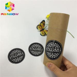 China Water Proof Food Packaging Films Custom Security Clothing Label Vinyl Sticker wholesale