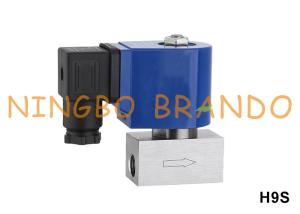 China 150 bar High Pressure Stainless Steel Solenoid Valve 1/8'' 1/4'' 3/8'' 1/2'' 24V 220V wholesale