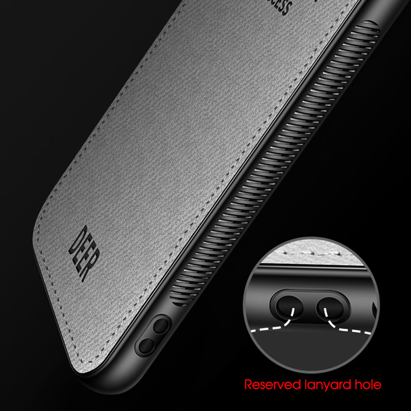 BROWN PU Elk Leather Phone Case Cover For IPhone HUAWEI SAMSUNG Scratch-proof Function