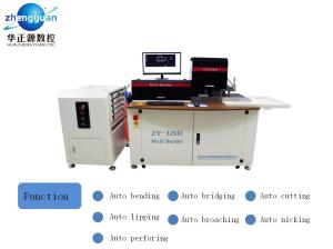 China Nicking Steel Rule Bending Machine , Durable Continuous Broaching Machine wholesale