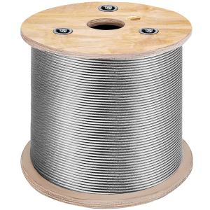 China Steel Wire Rope Galvanized 8mm 10mm 12mm 8*19s 8X19s Sfc Elevator Governor Rope Cable wholesale