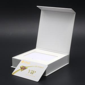 China Custom Logo Printing Paper Slim VIP Gift Card Boxes Credit Card Holder Packaging Box For Card wholesale