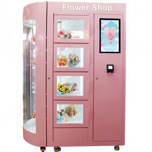China 24 Hours Outdoor Flower Florist Vending Machine With Coolant Function on sale