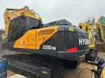ORIGINAL Valve 20 Ton Used Hyundai 220-9s Excavator Made in Korea with Good