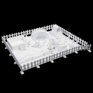 China Outdoor Playground Kids White Soft Play Equipment Soft Ball Pit Party Rental wholesale