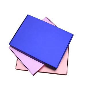 China Custom Printing Folding Custom Corrugated Box With Waterproof Metal Film wholesale