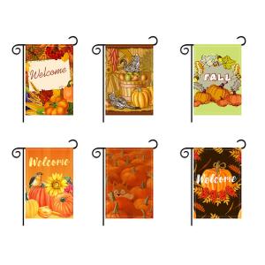 China Digital Printing 600D Double Sided Garden Flag Sublimation Yard Flags wholesale