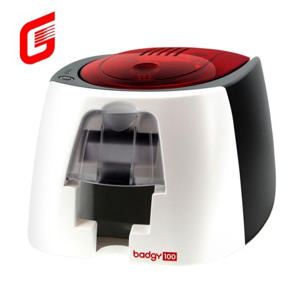 Evolis Badgy100 Single Sided Smart Plastic Business IC ID Card Printer 1- CR80