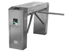 China Crowd Control Bridge Type Waist High Turnstile With Head Counter wholesale