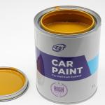 Automotive Body Coating Car Paint 2K Solid Color Metallic PU Topcoat Auto