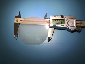 China C - Axis Sapphire Wafer Single Side Polished 3 Inch Al2O3 Crystal Optical Lens wholesale