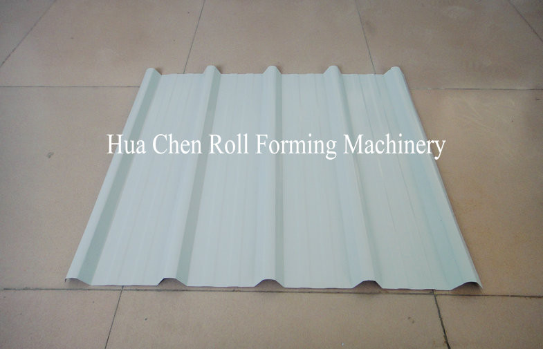 Speed 10 - 15m / min Roofing Sheet Roll Forming Machine For Construction Material